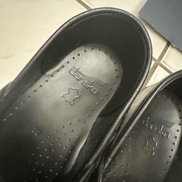 dansko professional cabrio black clog 39 - Picture 5 of 7